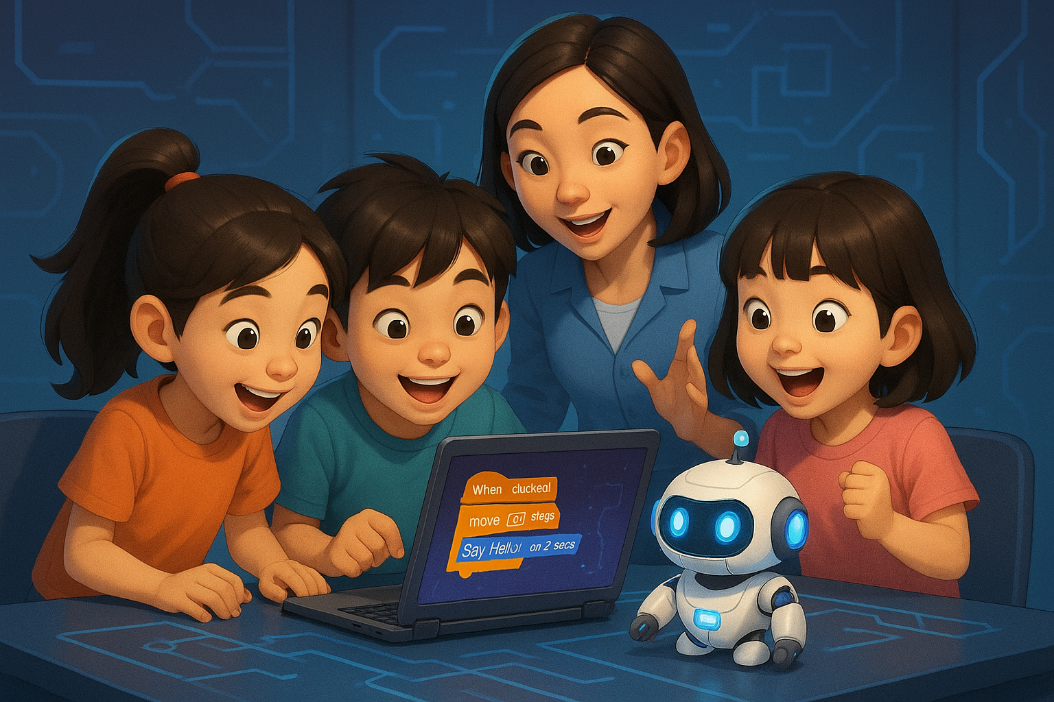 AI Kids Club - Class Photo #1