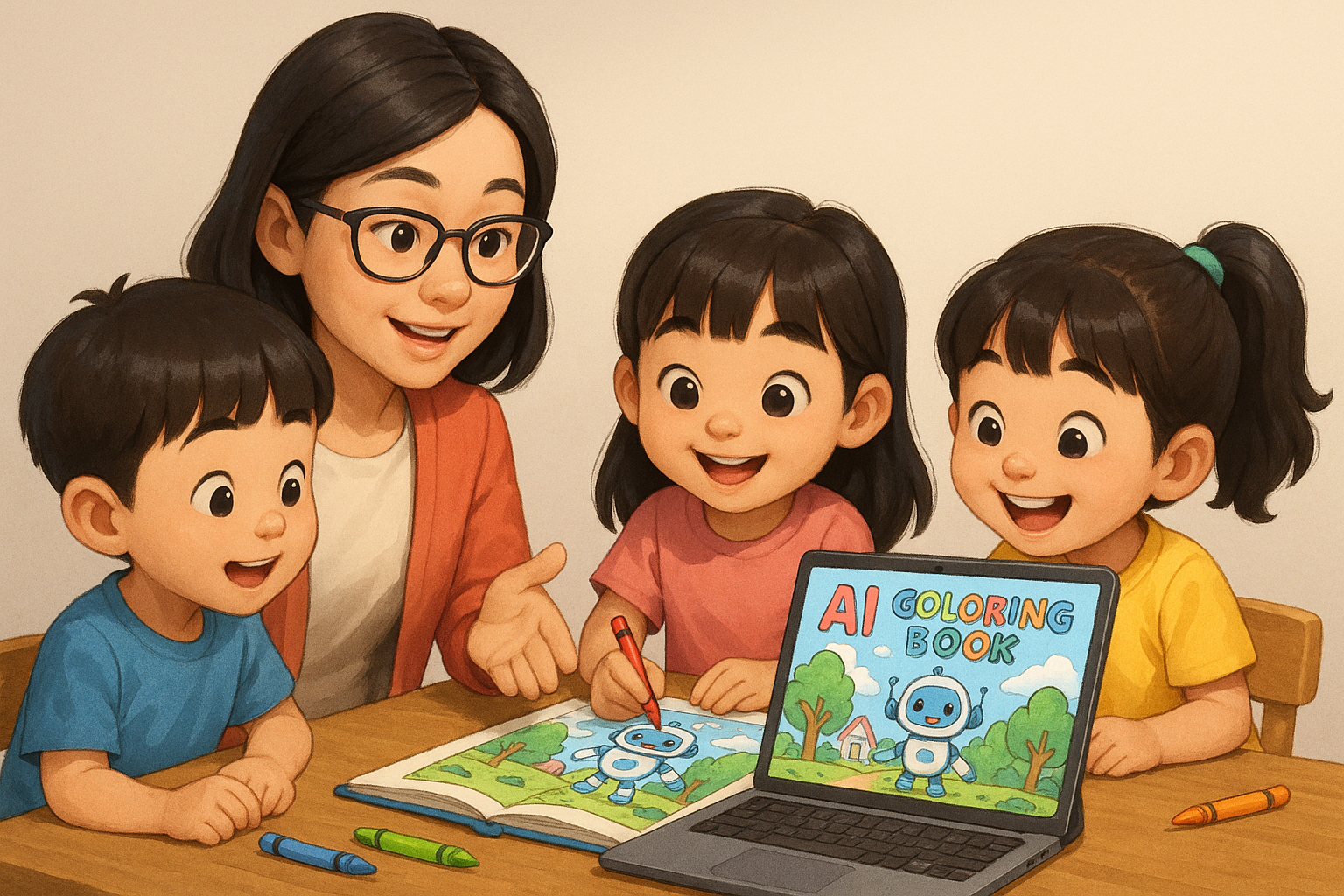 AI Kids Club - Class Photo #3